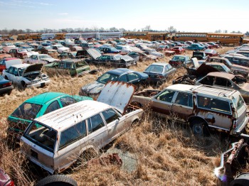 Hoeveel auto's worden er jaarlijks gesloopt?