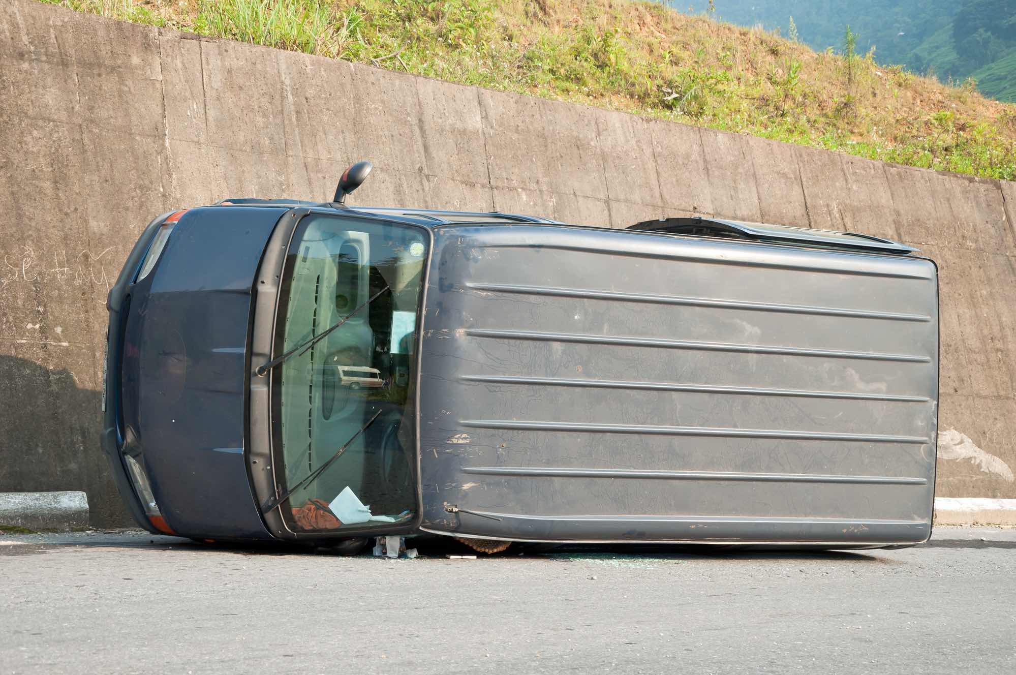 bedrijfsauto naar de sloop