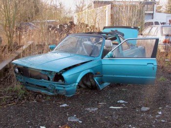 (Gedeeltelijk) gedemonteerde auto aan de sloop verkopen, kan dat?