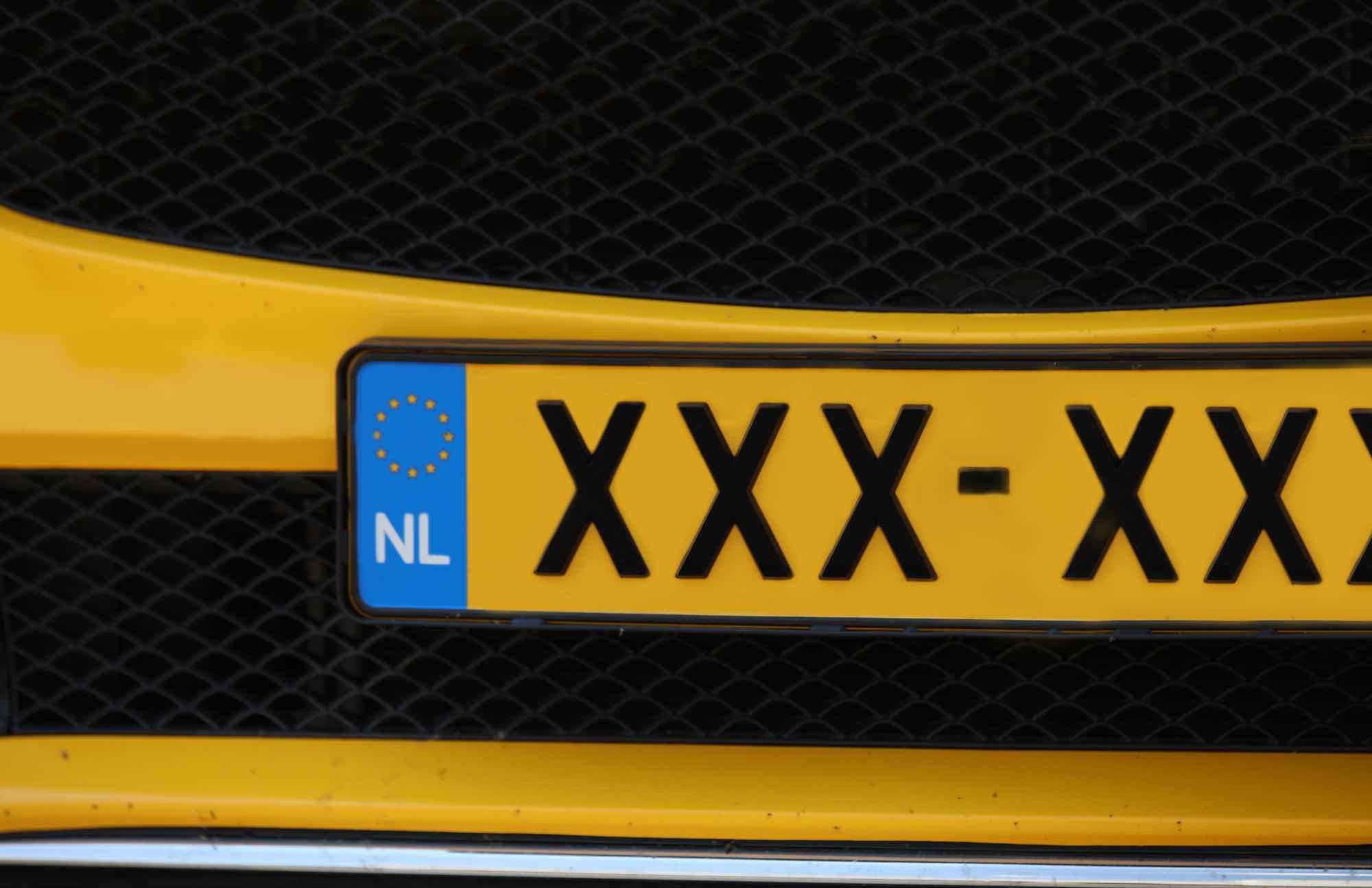 Automatisering rijstwijn golf Nederlands Kenteken - Geschiedenis, Combinaties & Uitsluitingen