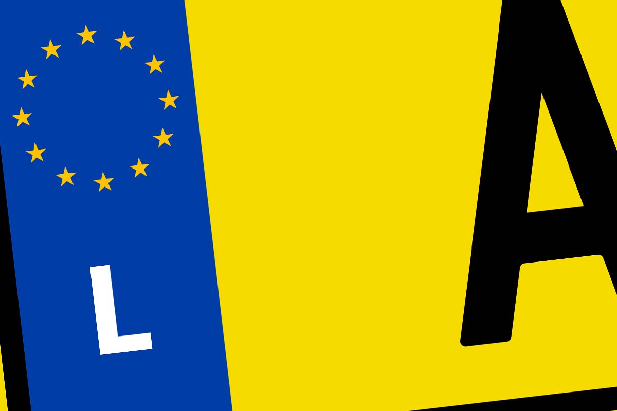 kenteken van Luxemburgse sloopauto