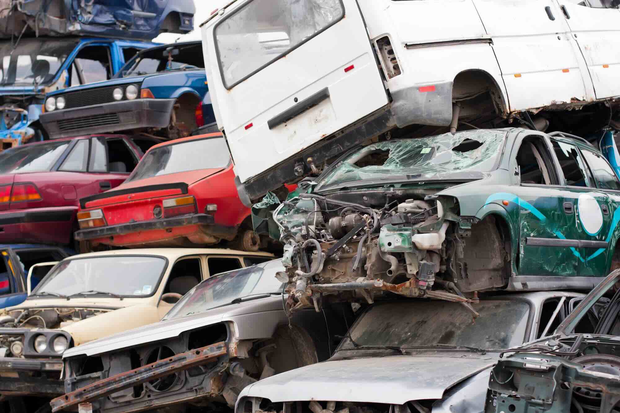 Wat is de gemiddelde leeftijd van een sloopauto?
